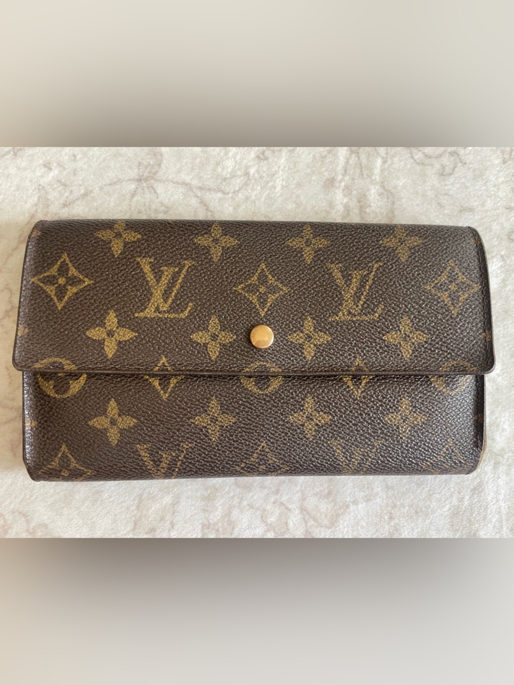 Louis Vuitton Monogram Wallet - with COA
